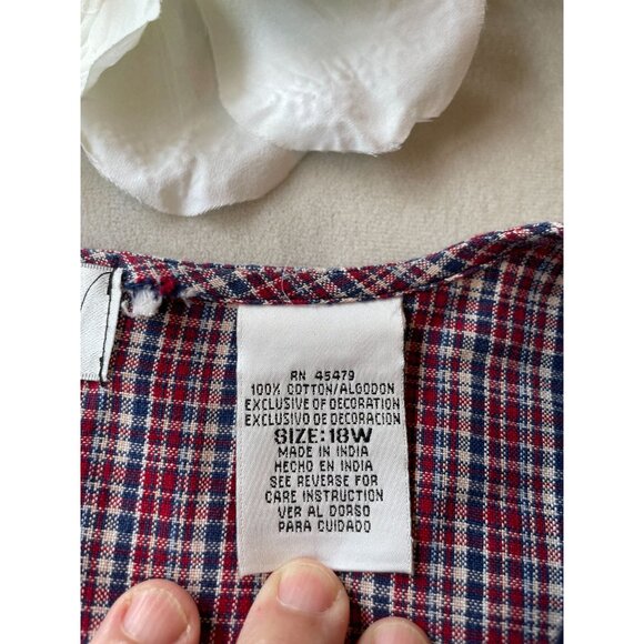 Vintage Studio Collection Womans Embroidered Floral Vest Grandmacore - Picture 7 of 11